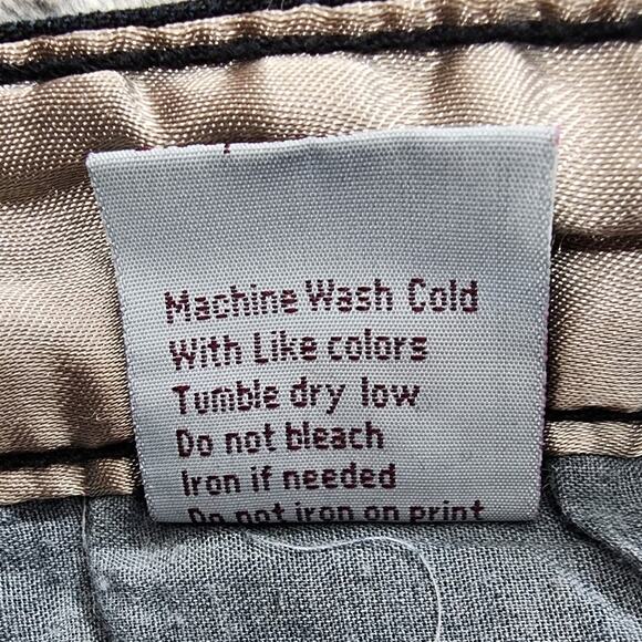 Vintage Fetish Jeans Women 13/14 Blue Dark Wash Low Rise Flare Leg Stretch Denim - Picture 9 of 14